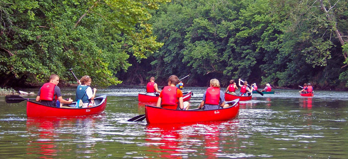 Canoe Trip along the Clinch River