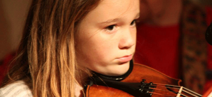 Young Fiddle Player