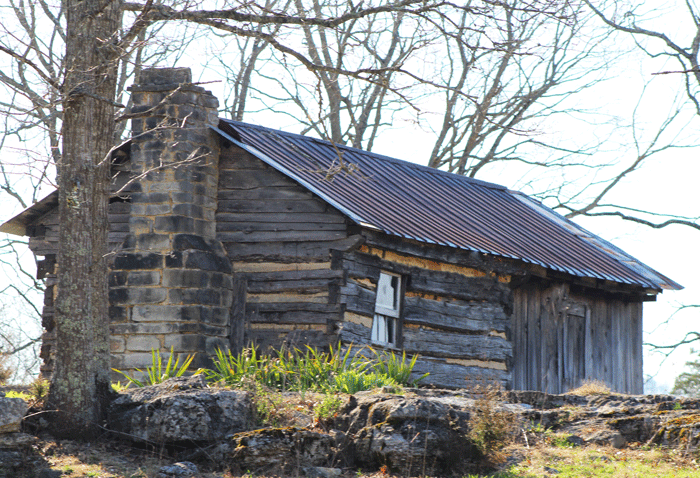 Original Log Cabin for Farm Workers