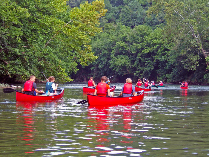 Canoe Trip along the Clinch River