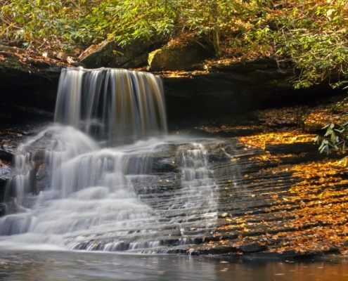 Falls of Little Stony--Middle Falls
