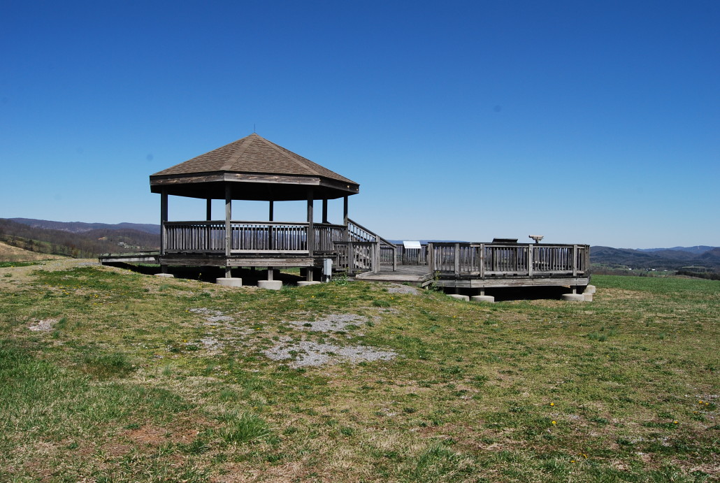 Gazebo at Natural Tunnel State Park