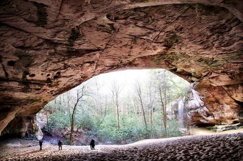 Sand Cave Ewing Virginia