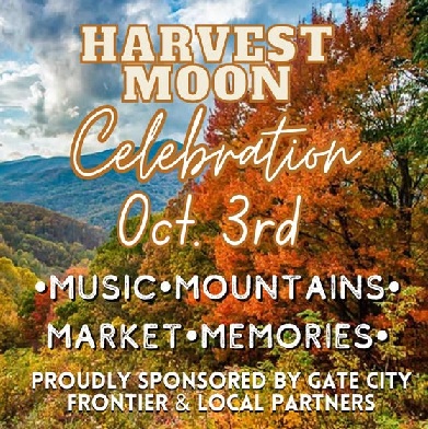 2026 Harvest Moon Festival on Oct. 3rd in Gate City, VA