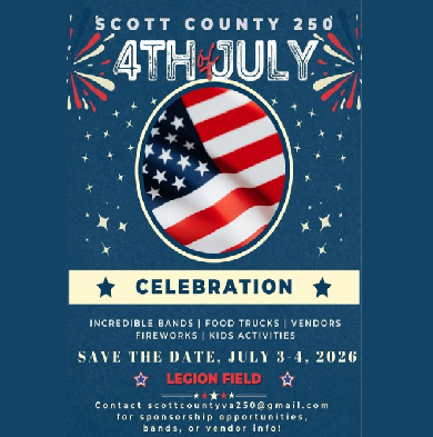 VA 250 Scott County Celebration 2026